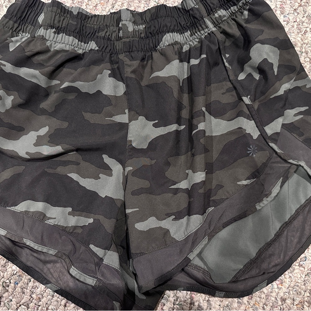 Athleta Camo Athletic Shorts